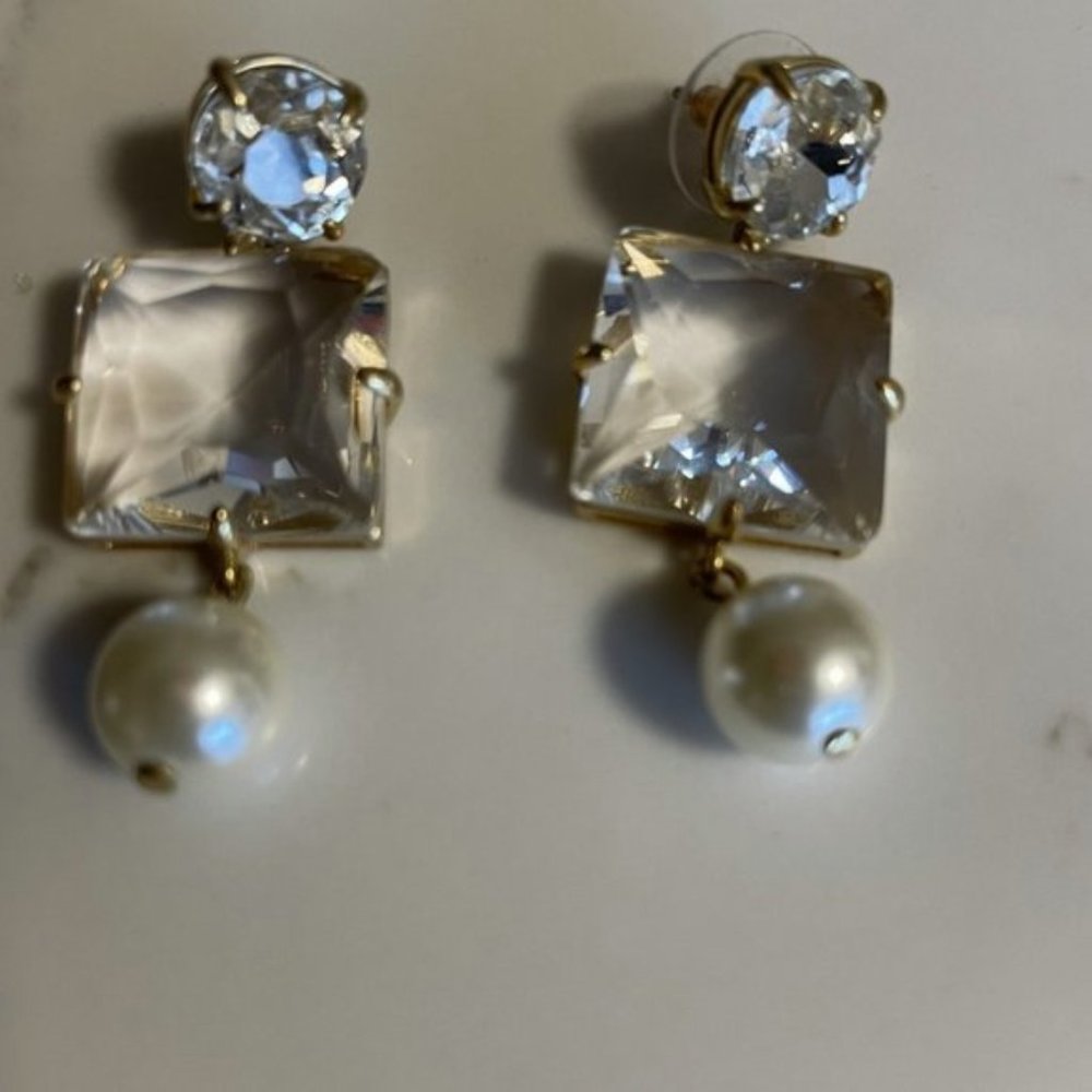 J. Crew dangling earrings, NWOT